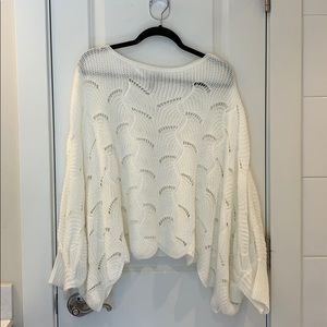moon & madison poncho sweater